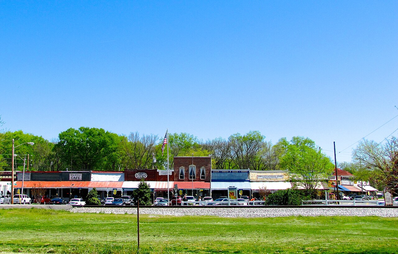 Downtown Bell Buckle, Tennessee
